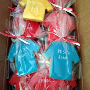 Galletas Camiseta Equipo