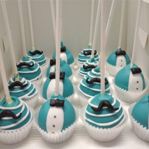 Cake Pops Frak pajaritas y bigotes