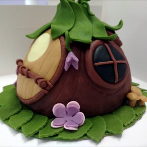 Casa Tarta Fondant Campanilla