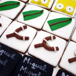 Galletas Decoradas Bard Simpson
