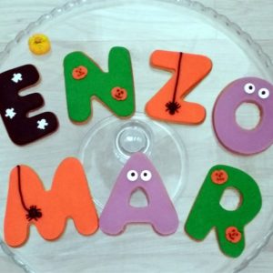 Galletas con forma de Letras