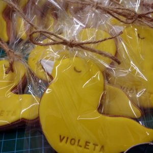 Galletas decoradas pollito