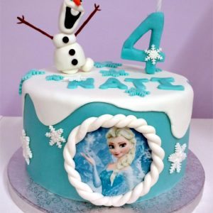 Tarta Fondant Frozen