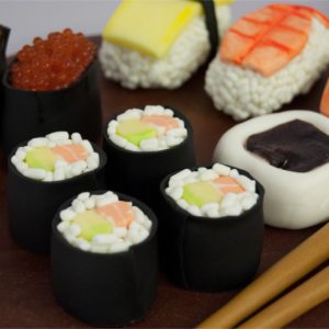 Tarta Fondant Sushi