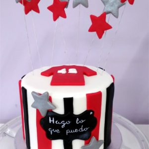 Tarta Fondant con Lema