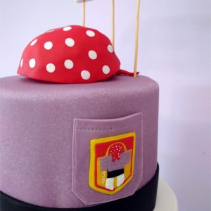 Tarta Fondant Colla Jove Xiquets de Tarragona