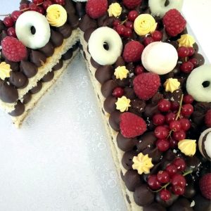 Tarta Forma de Numero 1