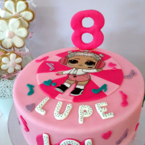 Tarta Fondant LOL