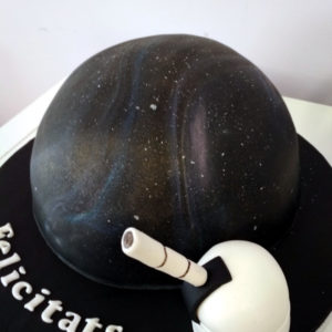Tarta Observatorio y bobeda celeste