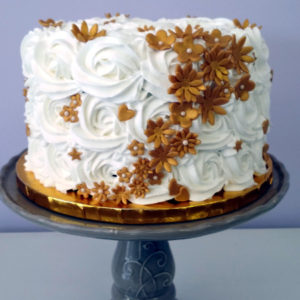 Tarta_Flores_Doradas