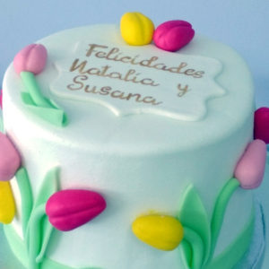 Tarta_Fondant-Tulipanes