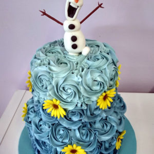 Tarta_Frozen_Olaf