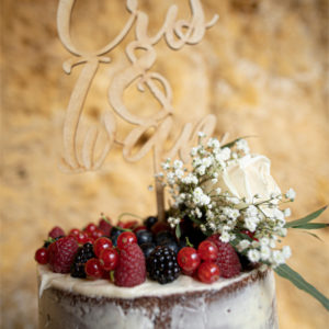 Detalle Tarta Boda conTopper