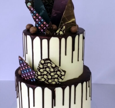 Tarta de Boda Drip Cake