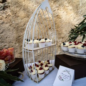 Mesa Dulce Bodas Mini CupeCakes