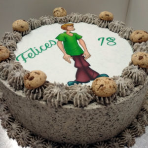 Scooby-Doo Tarta Oreos y Impresion comestible