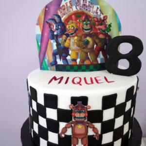 Tarta Five nights at freddy's