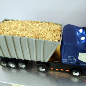 Tarta Fondant Caminon pegaso