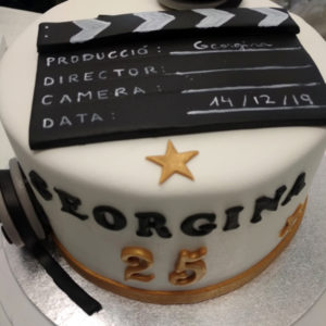 Tarta Fondant Claqueta