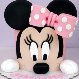 Tarta Fondant Minnie Mouse