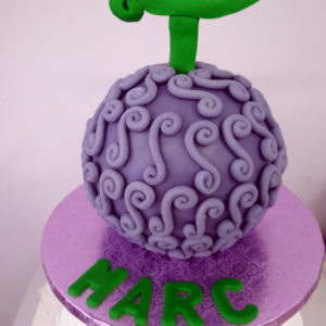 Tarta Fruta del Diablo de One Piece