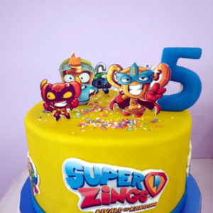 Tarta Super Zings