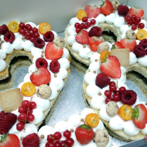 Tarta de numeros 28