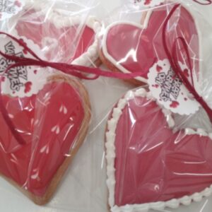 Galletas de Gengibre con forma de Corazon