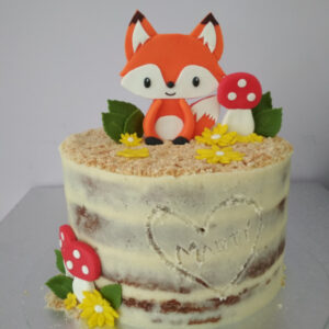 Tarta Animal el Zorro