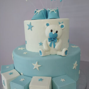 Tarta Bautizo Osito