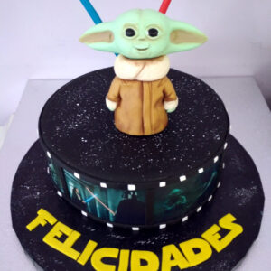 Tarta Bebe Yoda