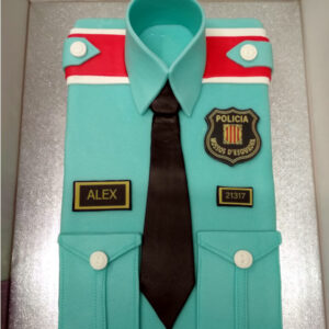 Tarta Camisa Mossos d'esquadra