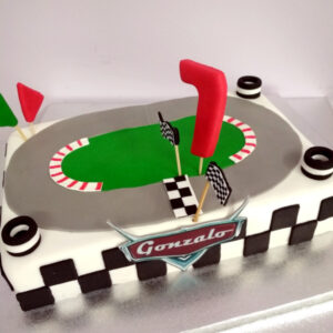Tarta Circuito Cars