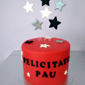 Tarta Cumpleaños estrellas