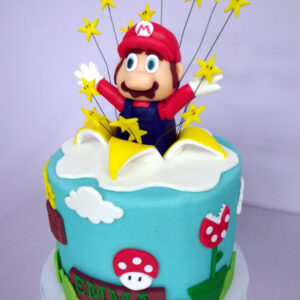 Tarta Fondant Super Mario Bros