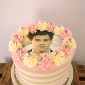 Tarta Foto Comestible detalles layer cake