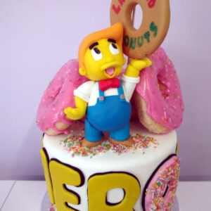 Tarta Monumento Donut Bart Simpson