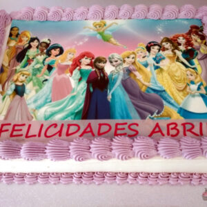 Tarta Princesas disney