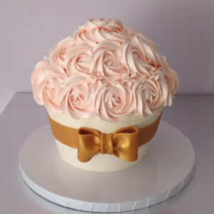 Tarta Smash Cake con flores