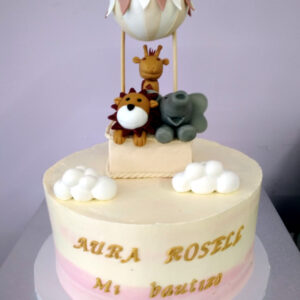 Tarta de Bautizo Globo