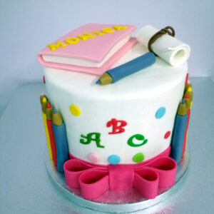 Tarta detalles colegio