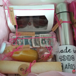 Desayuno 40 años con mensaje personalizado Desayuno 40 años con mensaje personalizado