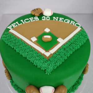 Tarta Fondant Beisbol