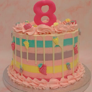 Drip-Layer-Cake-de-colores