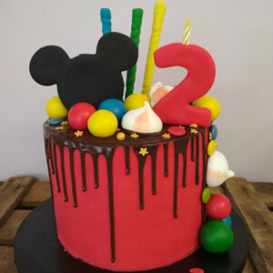 Drip Cake Colores Mickey