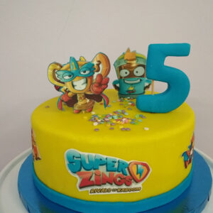 Tarta Personalizada Super Zings