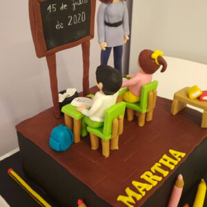 Tarta Fondant 3D Clase