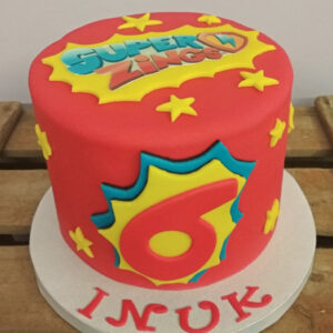 Tarta Super Zings